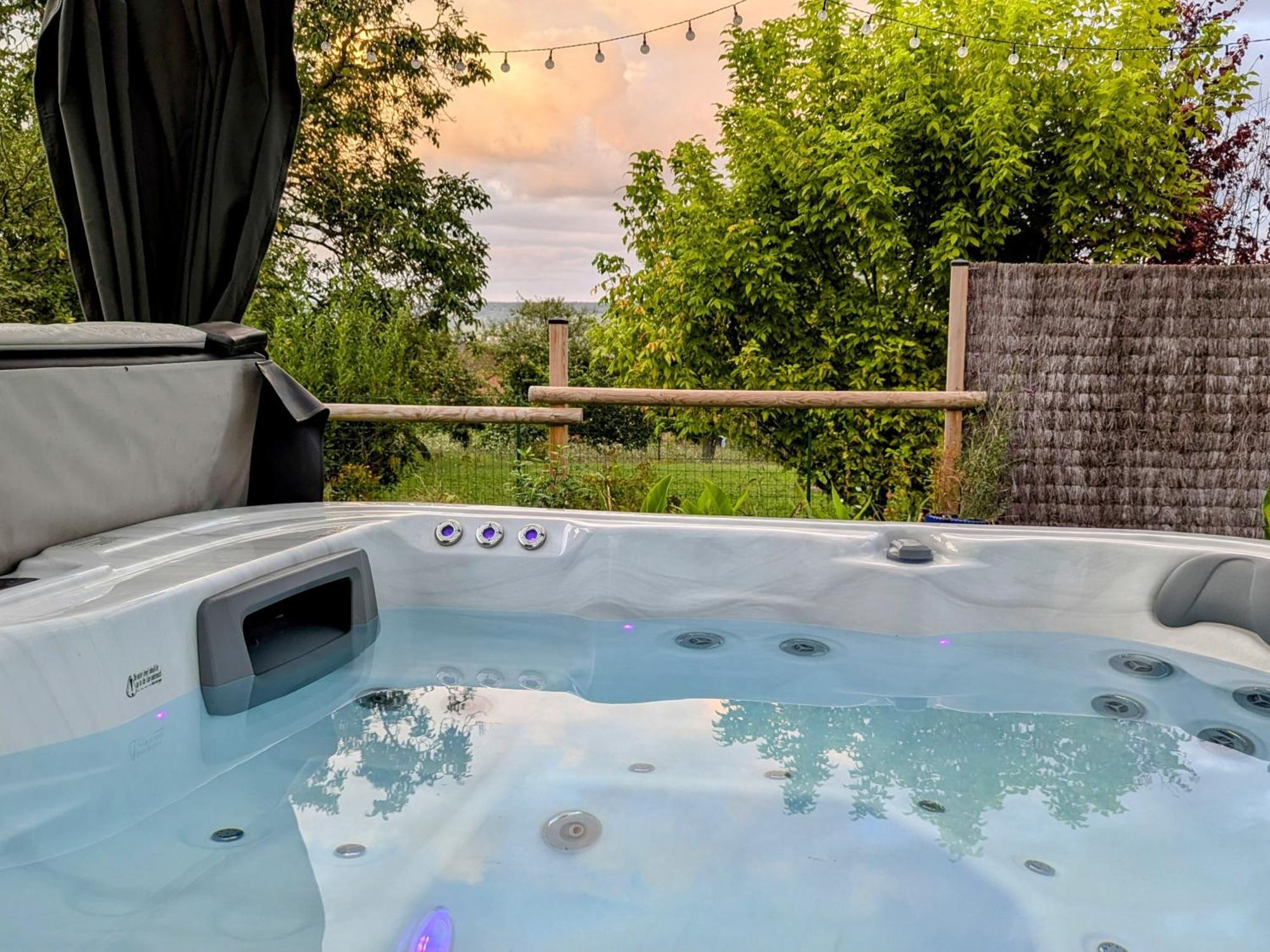 Le Cemarose: Spa, Jardin, Terrasse Et Jolie Vue Au Coeur D'Επερνέ Εξωτερικό φωτογραφία